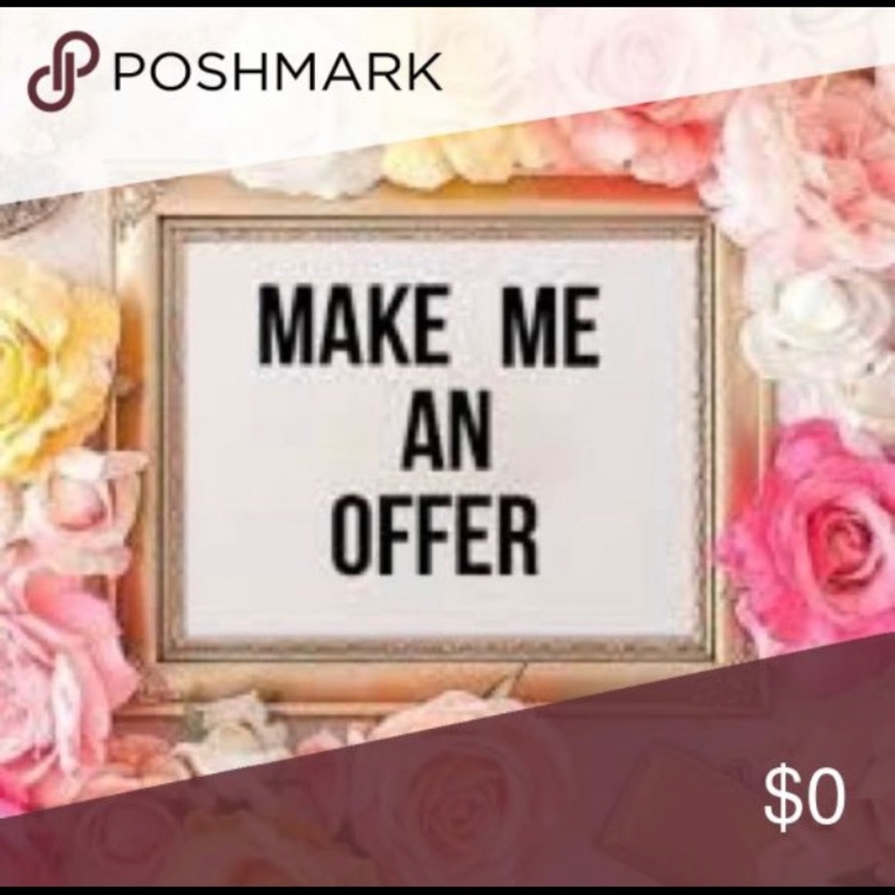 Make me an offer, I’m Motivated to Sell 😊